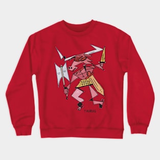 Zoady Ack! by Pollux: Taurus Crewneck Sweatshirt